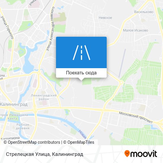 Карта Стрелецкая Улица