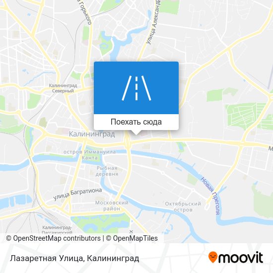 Карта Лазаретная Улица