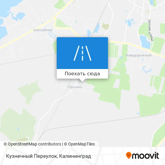 Карта Кузнечный Переулок