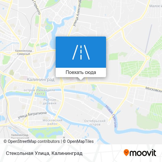 Карта Стекольная Улица