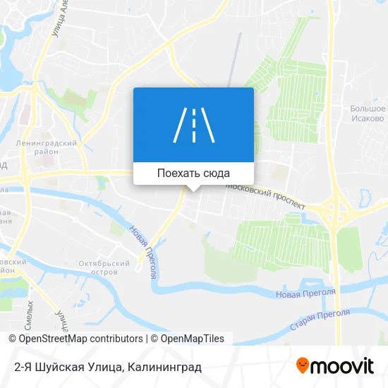 Карта 2-Я Шуйская Улица