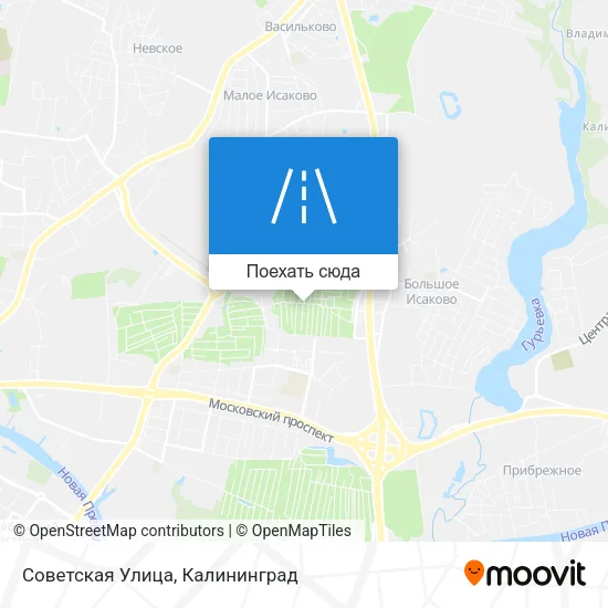 Карта Советская Улица
