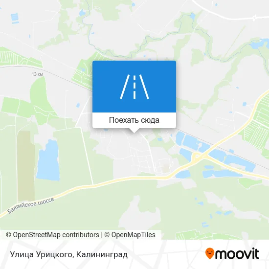 Карта Улица Урицкого