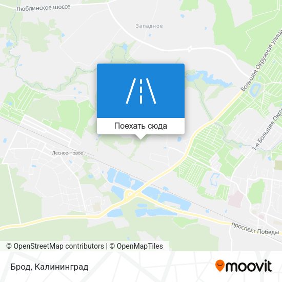 Карта Брод