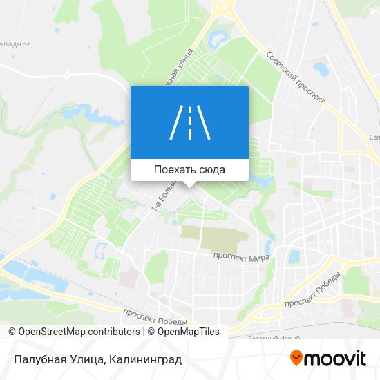Карта Палубная Улица