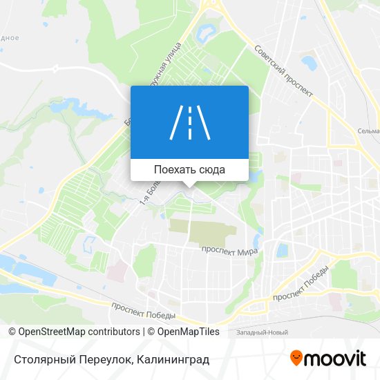 Карта Столярный Переулок
