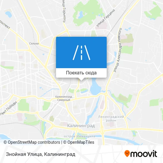 Карта Знойная Улица
