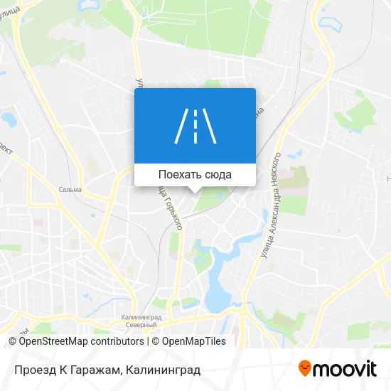 Карта Проезд К Гаражам