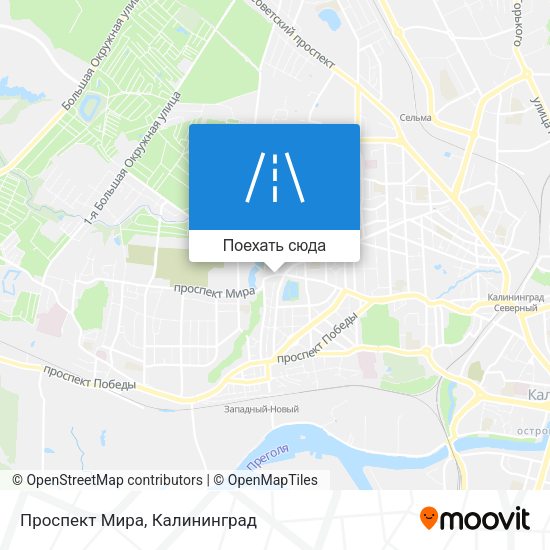 Карта Проспект Мира