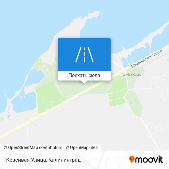 Карта Красивая Улица
