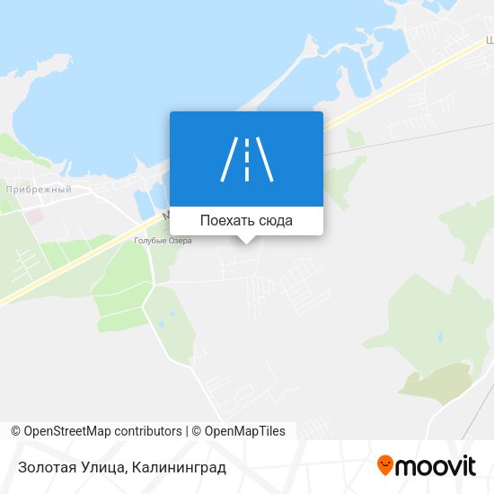 Карта Золотая Улица