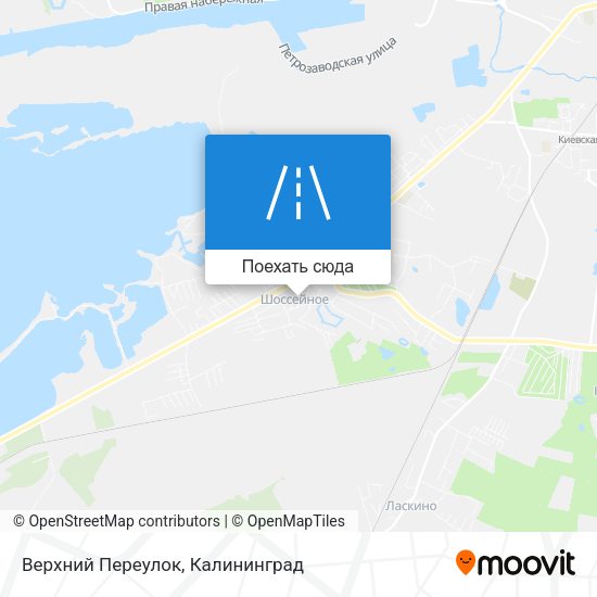 Карта Верхний Переулок