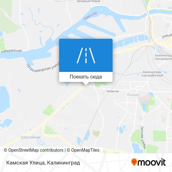 Карта Камская Улица