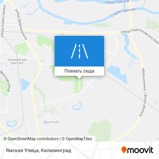 Карта Ямская Улица