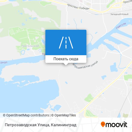 Карта Петрозаводская Улица