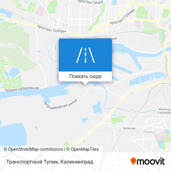 Карта Транспортный Тупик