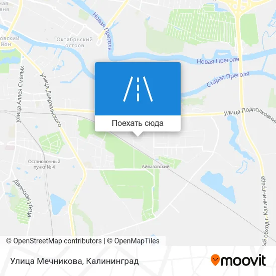 Карта Улица Мечникова