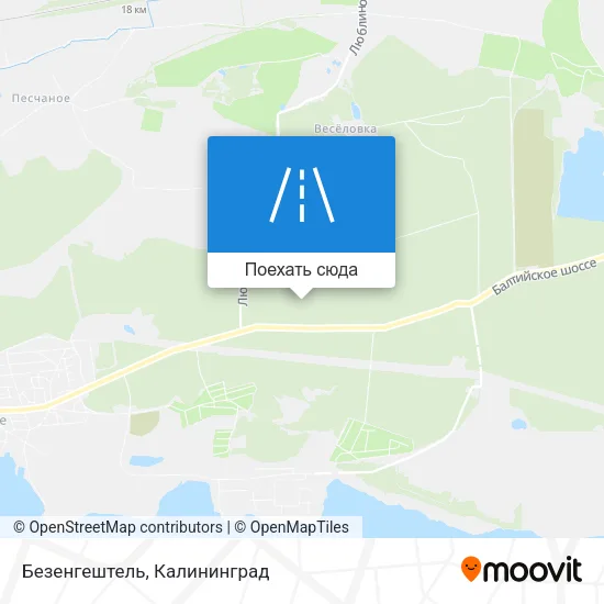 Карта Безенгештель