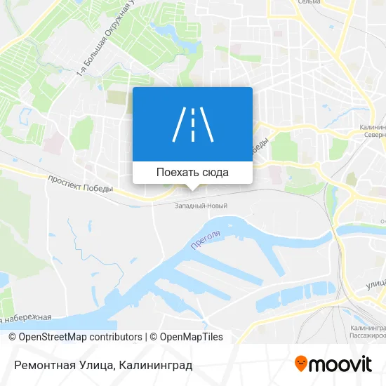 Карта Ремонтная Улица