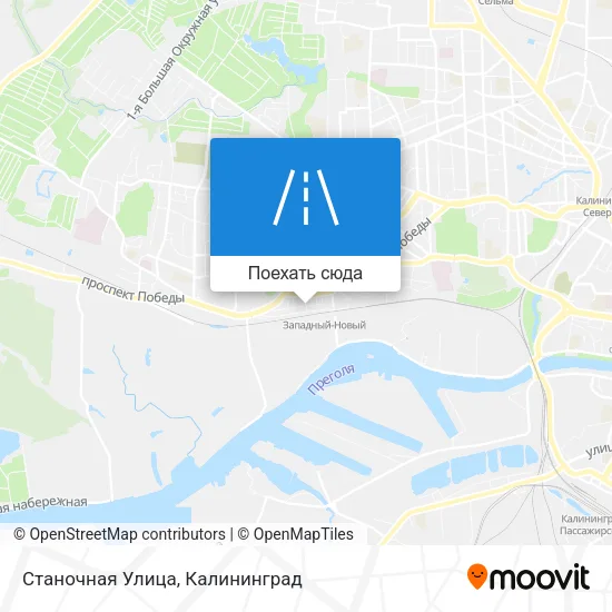 Карта Станочная Улица