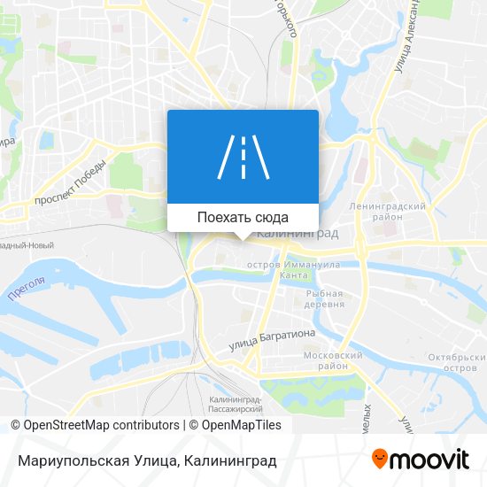 Карта Мариупольская Улица
