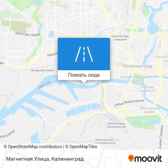 Карта Магнитная Улица