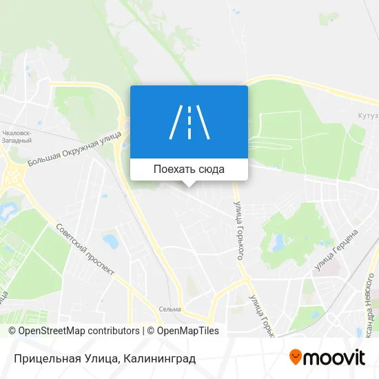 Карта Прицельная Улица