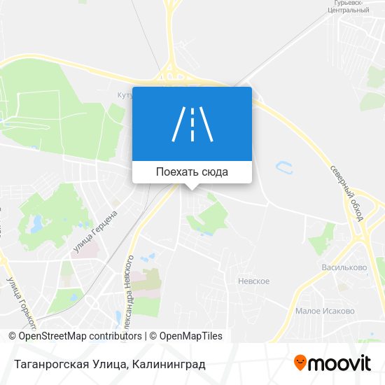 Карта Таганрогская Улица