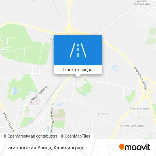 Карта Таганрогская Улица