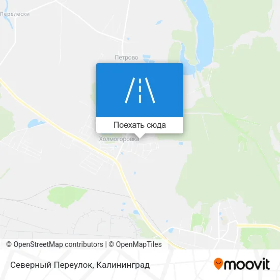 Карта Северный Переулок