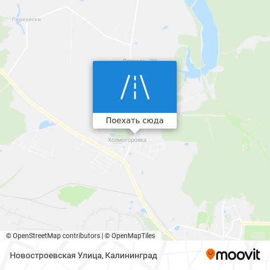 Карта Новостроевская Улица