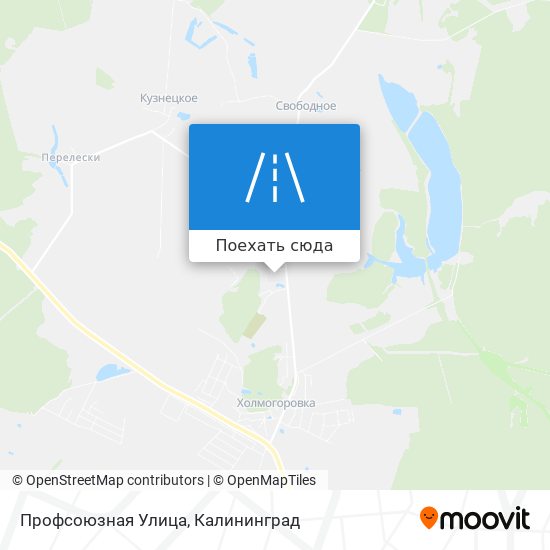 Карта Профсоюзная Улица