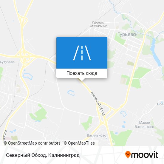 Карта Северный Обход
