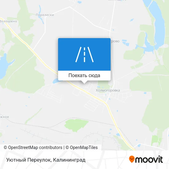 Карта Уютный Переулок