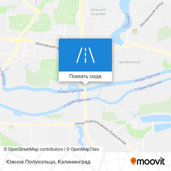 Карта Южное Полукольцо