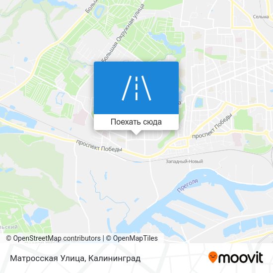 Карта Матросская Улица