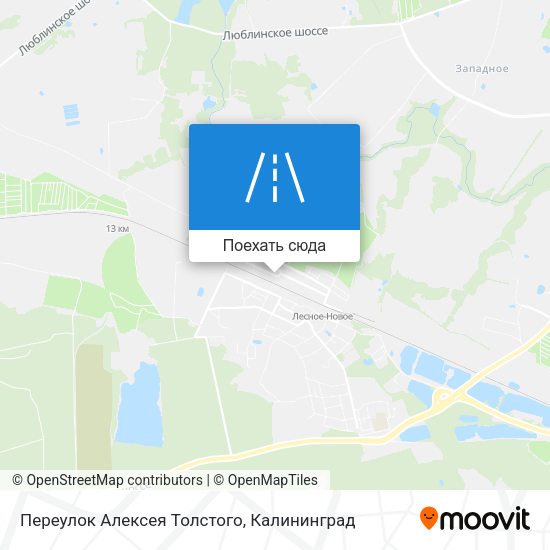 Карта Переулок Алексея Толстого