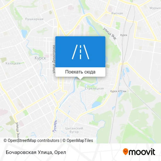 Карта Бочаровская Улица