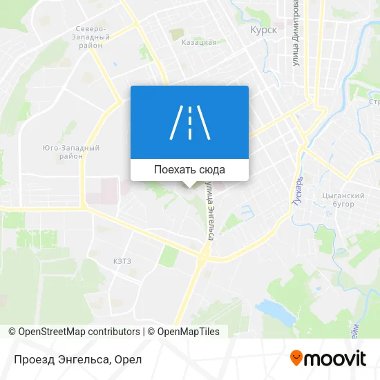 Карта Проезд Энгельса