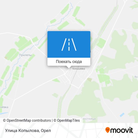 Карта Улица Копылова