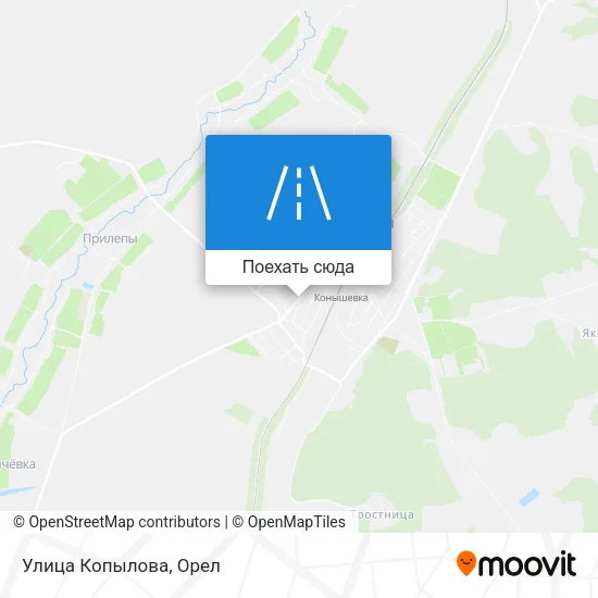 Карта Улица Копылова
