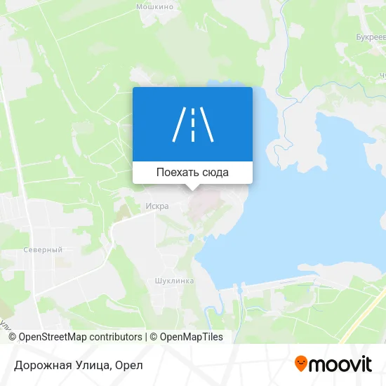 Карта Дорожная Улица