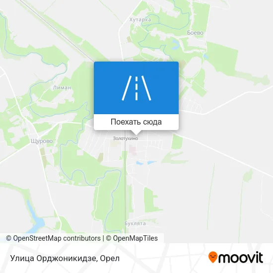 Карта Улица Орджоникидзе