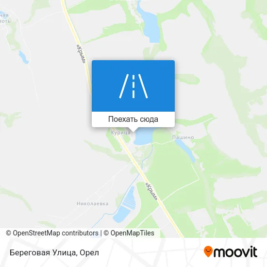 Карта Береговая Улица