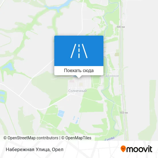 Карта Набережная Улица