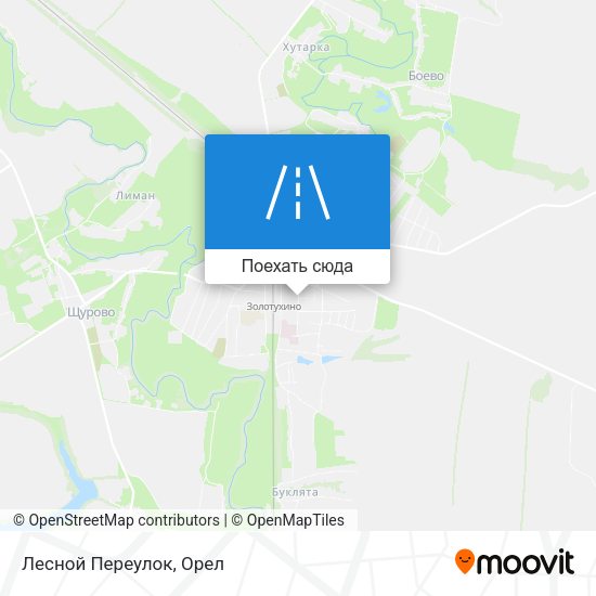 Карта Лесной Переулок