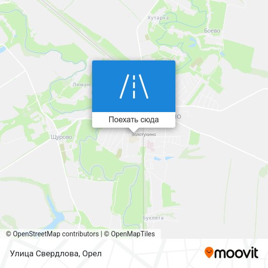 Карта Улица Свердлова