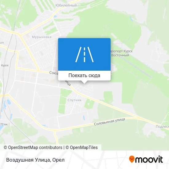 Карта Воздушная Улица