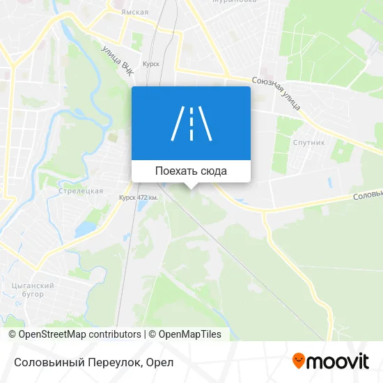 Карта Соловьиный Переулок