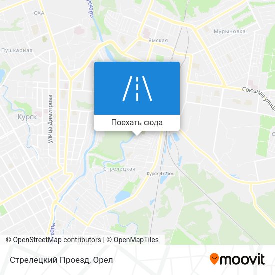 Карта Стрелецкий Проезд